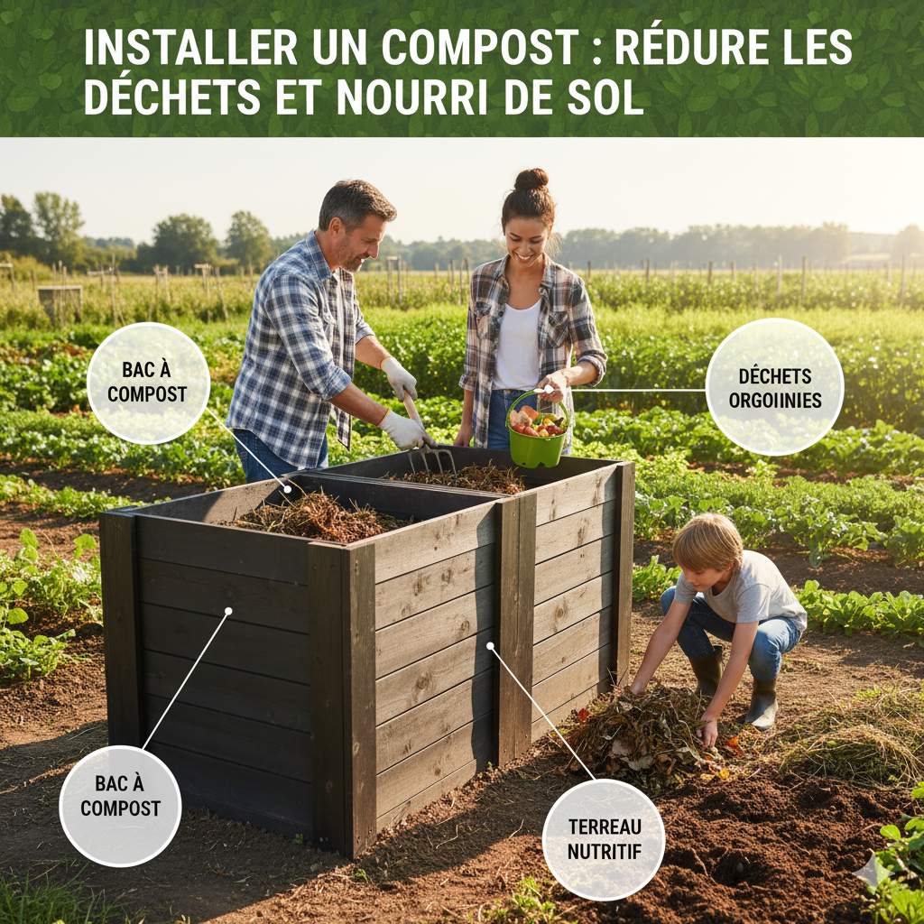 Installer un compost